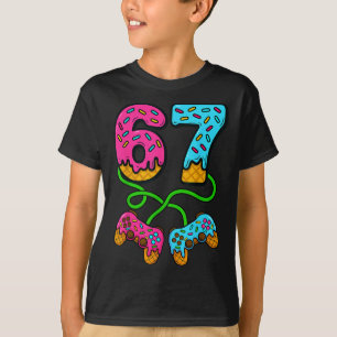 67 Glass Isglass Meme Gamer Six Seven Gen Alpha S T Shirt