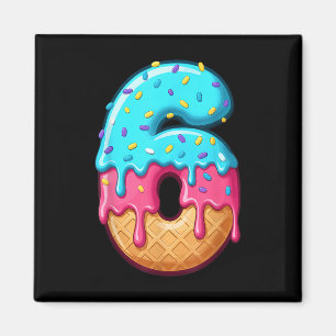 67 Glass Isglass Meme Roligt 6 7 Halloween Kostym Magnet