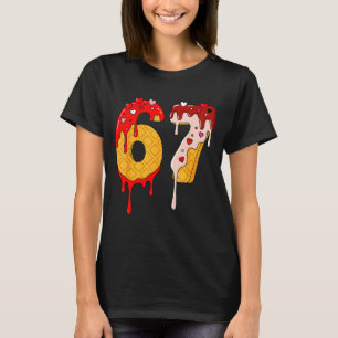 67 Glass Isglass Meme Roligt Sex Sju Alla hjärtans T Shirt