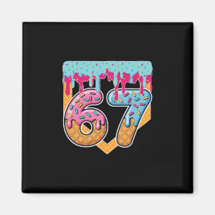 67 Glass Isglass Meme Six Seven Gen Alpha Slang Magnet