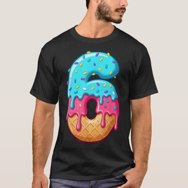 67 Glass Strö Meme Rollig 6 7 Halloween Kostym T Shirt (Framsida)