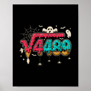 67 Glass Strömm Meme Kvadratrot 4489 Slang Matemat Poster