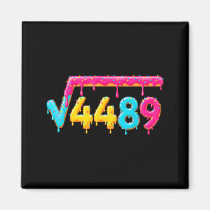 67 Glass Strömmar Meme Kvadratroten 4489 Math Teac Magnet