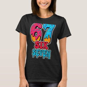67 Glass Strömmar Roligt Sex Sju Gen Alpha Meme S T Shirt