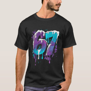67 Glass Strömmem Röj Meme Sex Sju Gen Alpha S T Shirt