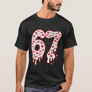 67 Glass Strömmem Six Seven Gen Alpha Valenti T Shirt