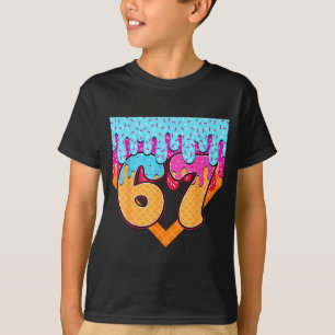 67 Glass Strömmemem Sex Sju Gen Alpha Slang T Shirt