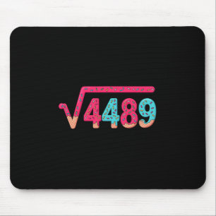 67 Glassdråpe Meme Kvadratrot 4489 Slang Matematik Musmatta