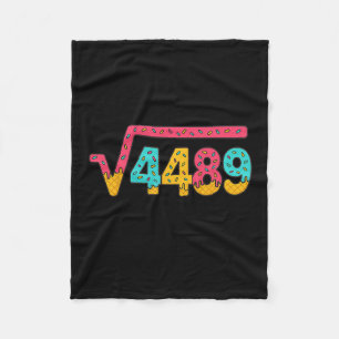 67 Glassdropp Meme Kvadratrot 4489 Slang Matematik Fleecefilt