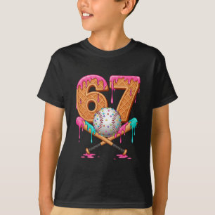 67 Glassdropp Sälj Nummer 67 Spelare 67:e födelsed T Shirt