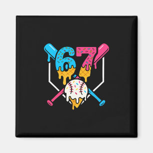 67 Glassigt Dropp Sälj Meme Sex Sju Gen Alpha Sl Magnet