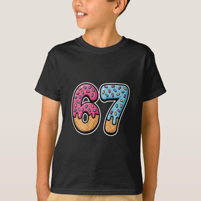 67 Glassigt Droppande (endast ck)  T Shirt (Framsida)