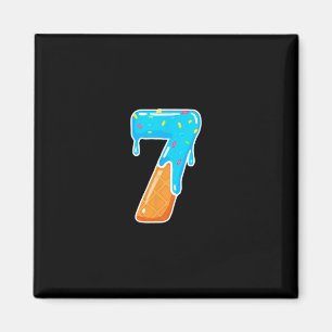 67 Glassigt Ice Cream Meme Roligt 6 7 Kostym Par Magnet