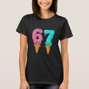 67 Glassigt Ice Cream Meme Roligt Sex Sju Gen Alph T Shirt