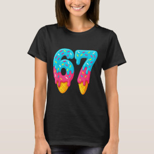 67 Glassigt Ice Cream Meme Roligt Six Seven Gen Al T Shirt