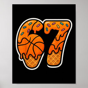 67 Glassigt Ishink Basket Sjätte Sjunde Meme Korg Poster