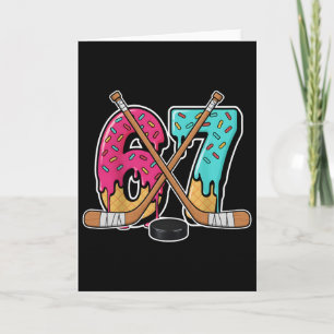 67 Glassigt Ishockey Slang för Gen Alpha Six Seven Kort