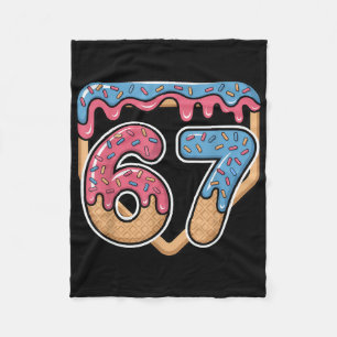 67 Glassis Drip Meme Baseboll Fleecefilt