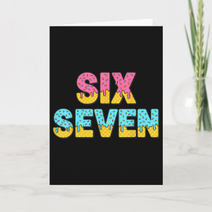 67 Glassis Drip Meme Rolig Six Seven Gen Alpha S Kort