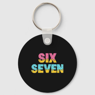 67 Glassis Drip Meme Rolig Six Seven Gen Alpha S Nyckelring