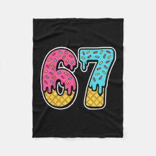67 Glassis Drip Meme Sex Sju Roligt Gen Alpha D Fleecefilt