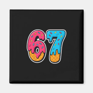 67 Glassis Drip Rolig Six Seven Gen Alpha Meme S Magnet