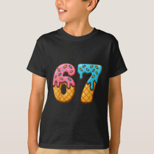 67 Glassis Strilar Meme Rolig Sex Sju Gen Alpha S T Shirt