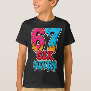 67 Glassis Strilar Roligt Sex Sju Gen Alpha Meme S T Shirt