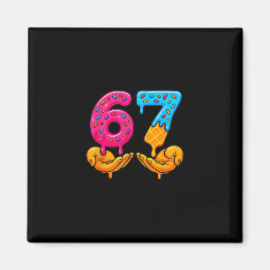 67 Glassisdråpe Rolig 6 7 Sex Sju Gen Alpha Me Magnet