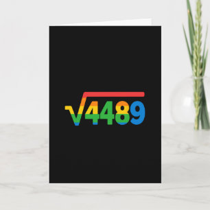 67 Glassklick Drip Meme Kvadratrot 4489 Kort