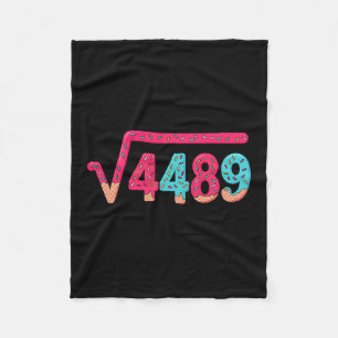 67 Glassklick Meme Kvadratrot 4489 Slang Matematik Fleecefilt