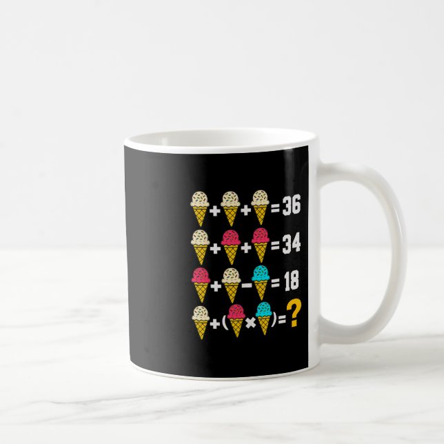 67 Glassklick Meme Ordning För Matematiklärare Kaffemugg (Höger)