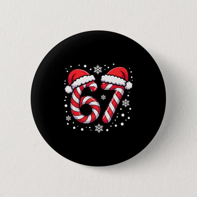 67 godisbitar tomte  knapp (Framsida)