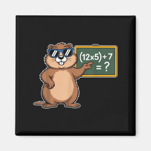 67 Groundhog Day 6-7 Meme Matematiklärare Sex Sju Magnet