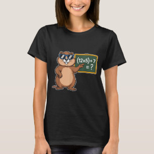 67 Groundhog Day 6-7 Meme Matematiklärare Sex Sju T Shirt