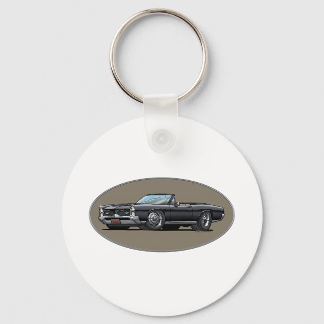 67 GTO_Black_Convt Nyckelring (Framsida)