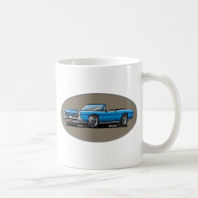 67 GTO_Blue_Convt Kaffemugg (Höger)
