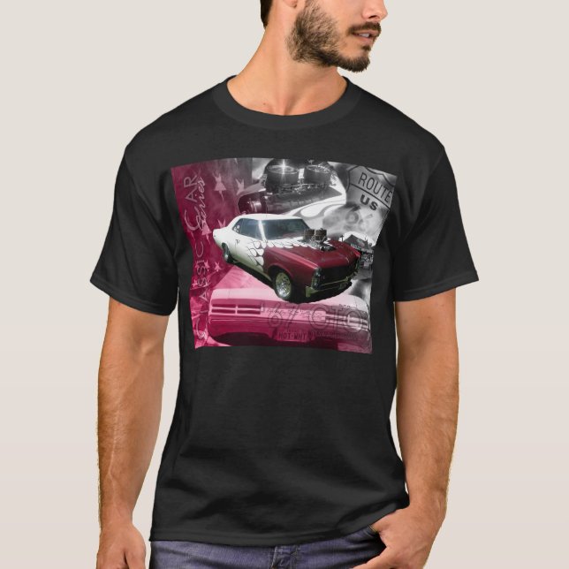 67 GTO - Klassikerbilserien Tee Shirt (Framsida)