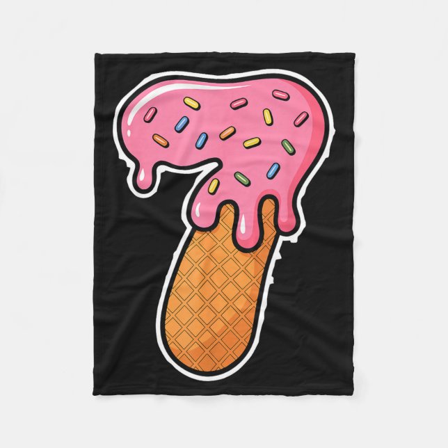 67 Halloween Costume Duo Matching Number 6 And 7 I Fleecefilt (Framsidan)