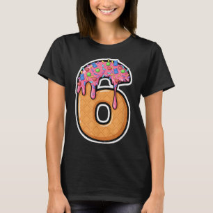 67 Halloween-kostym Matchande nummer 6 Smältande i T Shirt