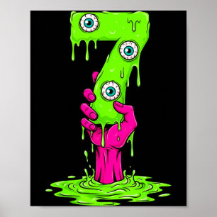 67 Halloween-kostym Roligt Nummer 7 Sju Meme För Poster