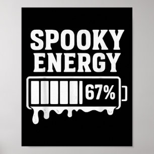 67 Halloween Kuslig Energi Hjärnrot Meme Sex Sju Poster
