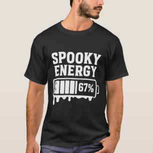 67 Halloween Kuslig Energi Hjärnrot Meme Sex Sju T Shirt