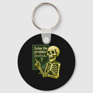 67 Halloween Math Funny Sex Seven Meme Brainrot Sk Nyckelring