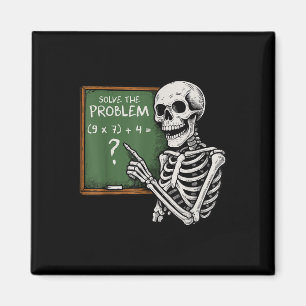 67 Halloween Math Roligt Sex Sju Meme Brainrot Ske Magnet
