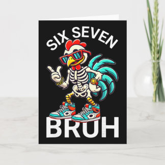 67 Halloween Meme 6 7 Kyckling Skelett Sex Sju R Kort