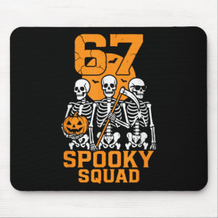 67 Halloween Meme 6 7 Nummer Sex Sju Barn Skelett Musmatta