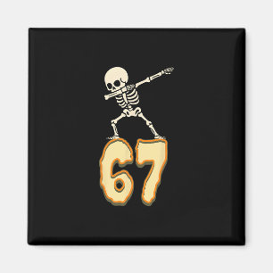 67 Halloween Meme 6 7 Nummer Sex Sju Roliga Barn Magnet