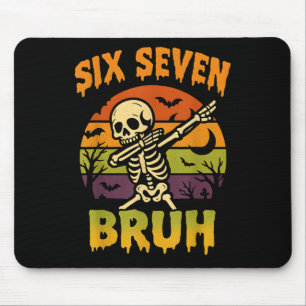67 Halloween Meme 6 7 Skelett Sex Sju Nummer F Musmatta
