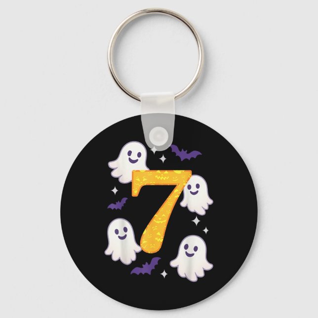 67 Halloween-meme Rolig Six Seven Halloween-kostym Nyckelring (Framsida)
